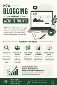 How Blogging Can Improve Your Website Traffic